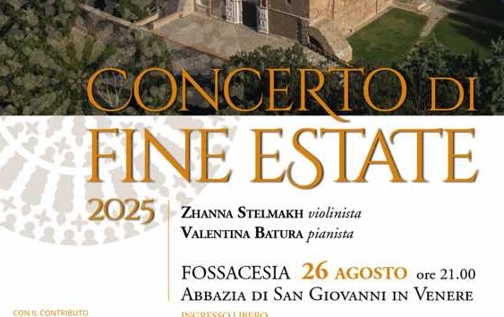 LOCANDINA CONCERTO DI FINE ESTATE 2025
