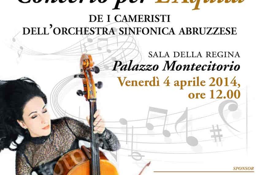 Concerto per L’Aquila a Montecitorio